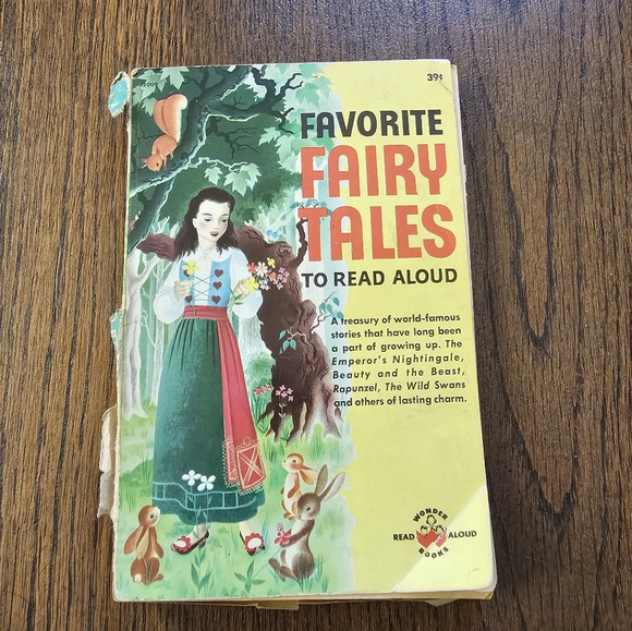 Wonder Book Favorite Fairy Tales to Read Aloud Illustrated William Wiesner 1958 - Picture 1 of 7